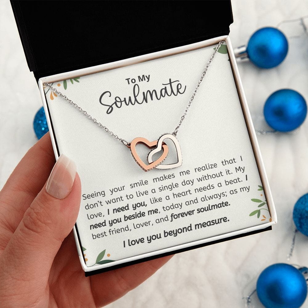 A Sentimental Necklace Gift for Your Beloved Wife with Message Card and Elegant Gift Box