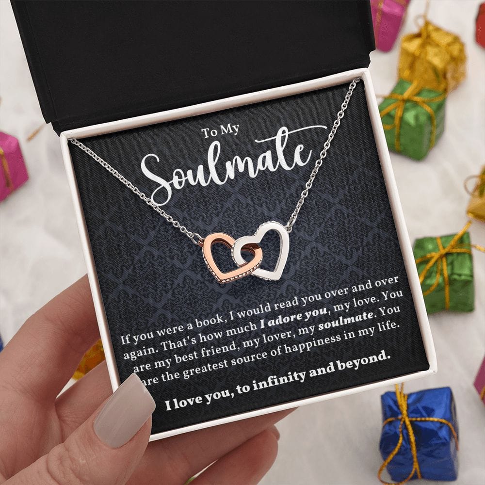 A Sentimental Necklace Gift for Your Beloved Wife with Message Card and Elegant Gift Box