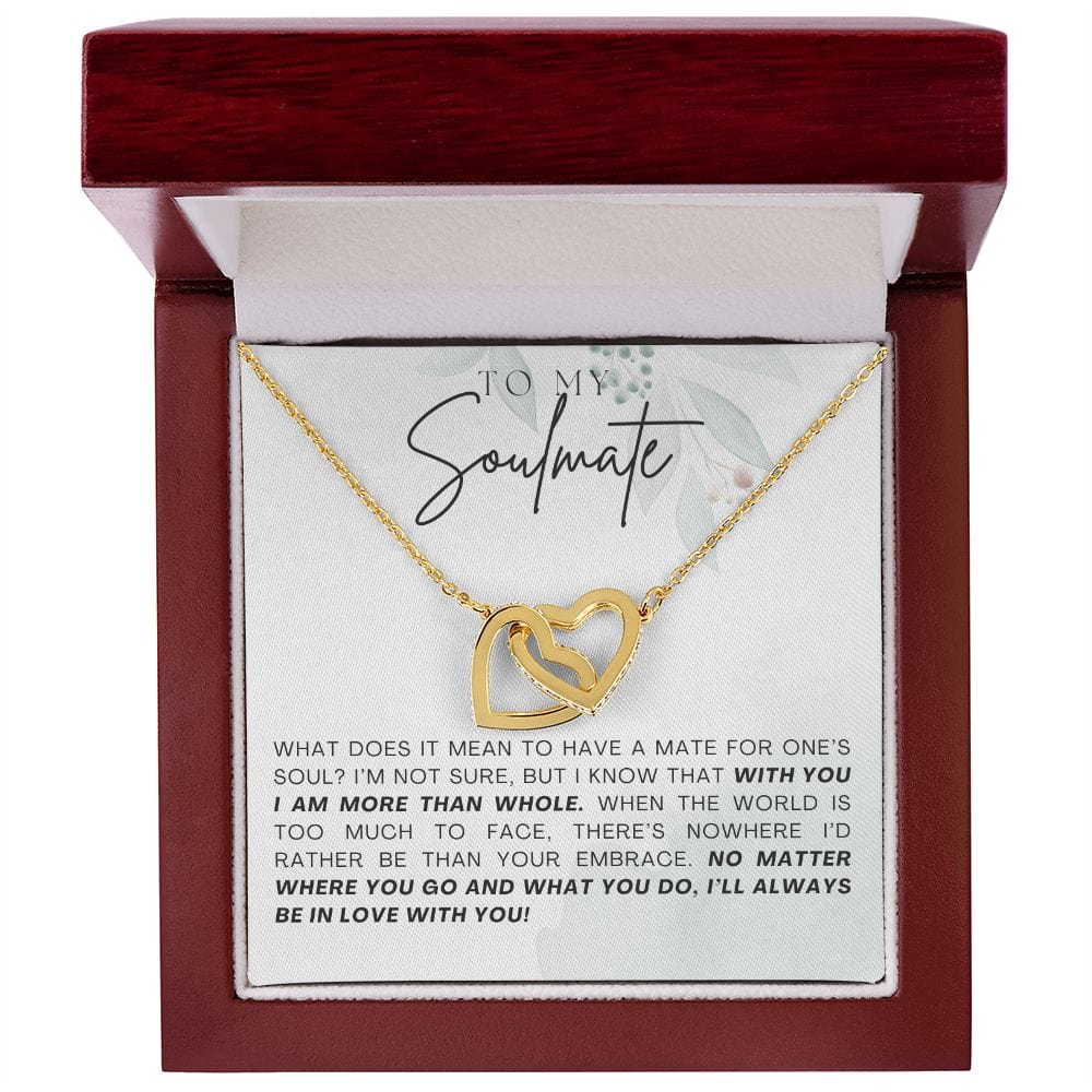 A Sentimental Necklace Gift for Your Beloved Wife with Message Card and Elegant Gift Box