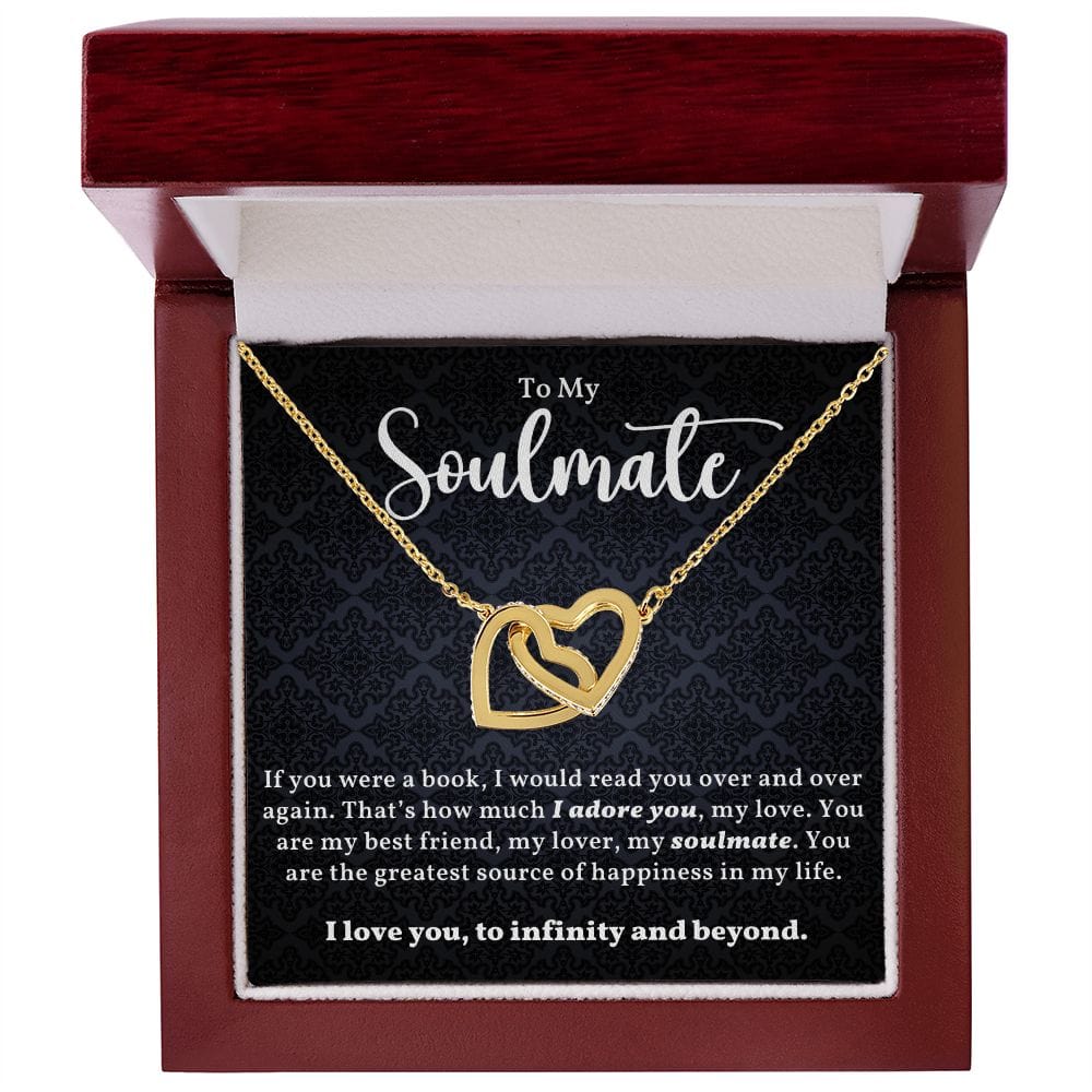 A Sentimental Necklace Gift for Your Beloved Wife with Message Card and Elegant Gift Box