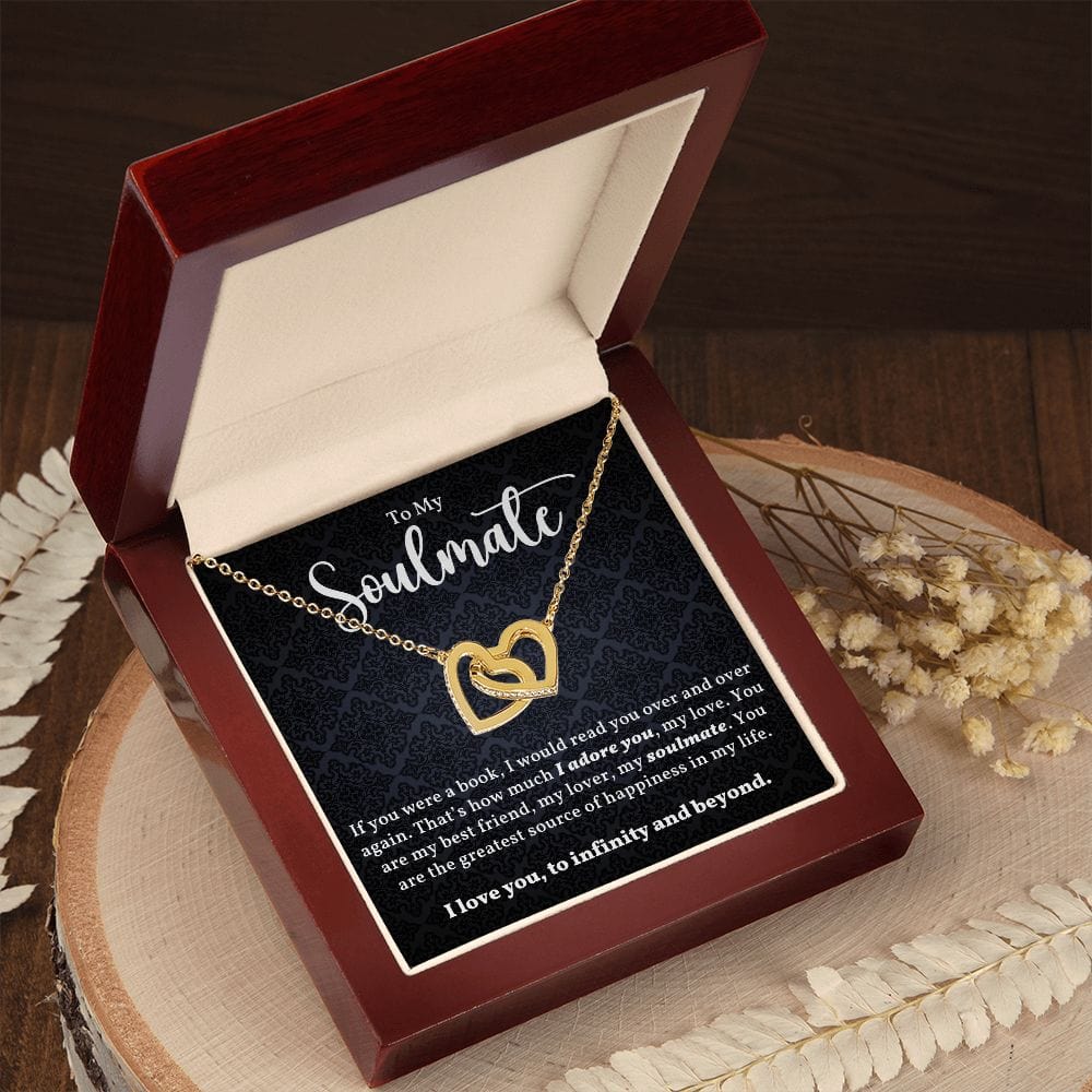 A Sentimental Necklace Gift for Your Beloved Wife with Message Card and Elegant Gift Box