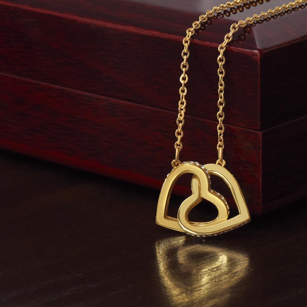 A Sentimental Necklace Gift for Your Beloved Wife with Message Card and Elegant Gift Box