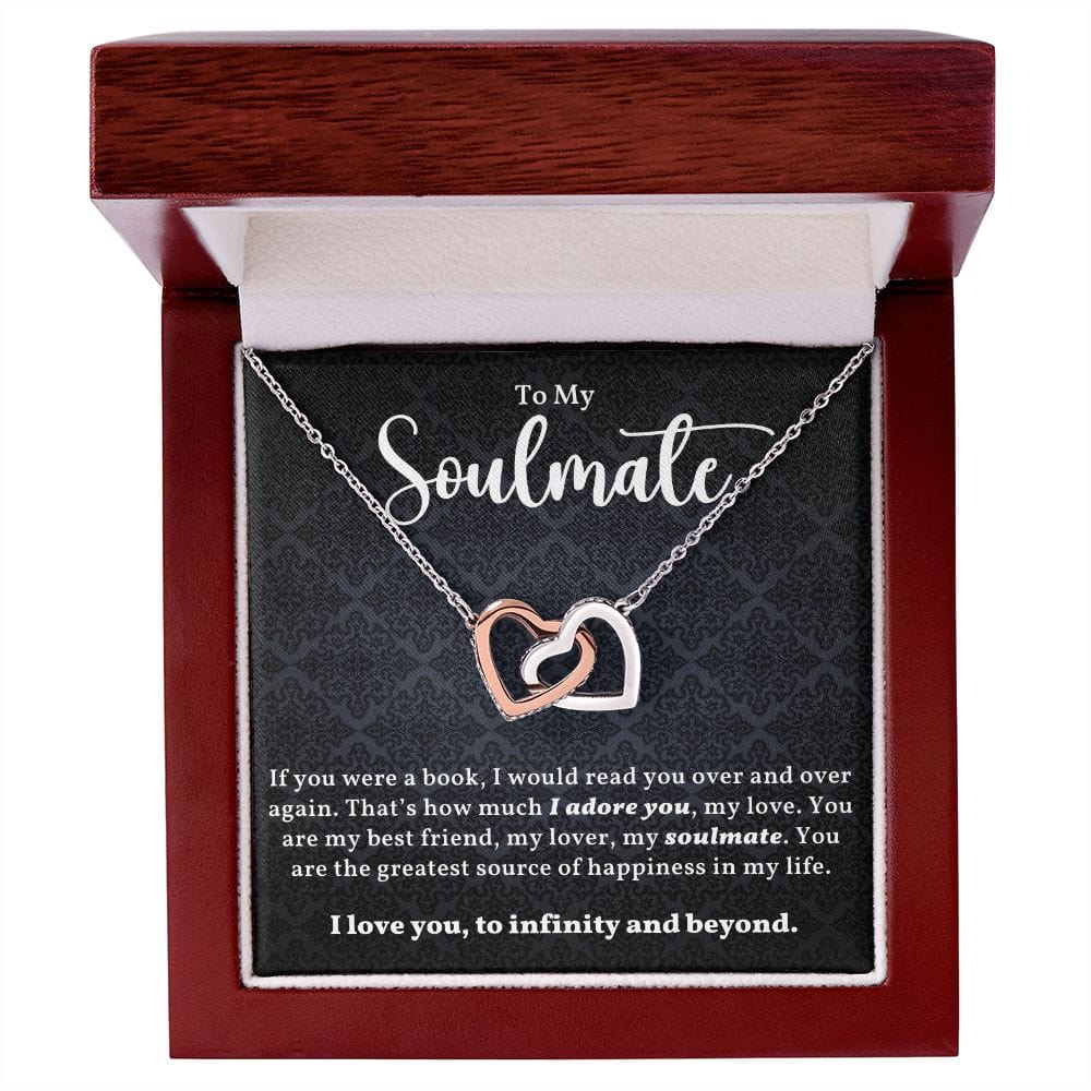 A Sentimental Necklace Gift for Your Beloved Wife with Message Card and Elegant Gift Box