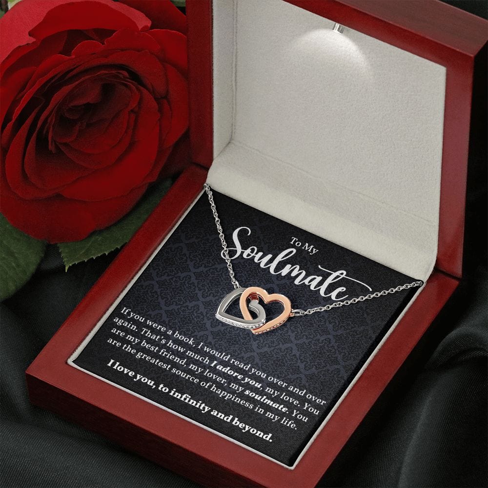 A Sentimental Necklace Gift for Your Beloved Wife with Message Card and Elegant Gift Box