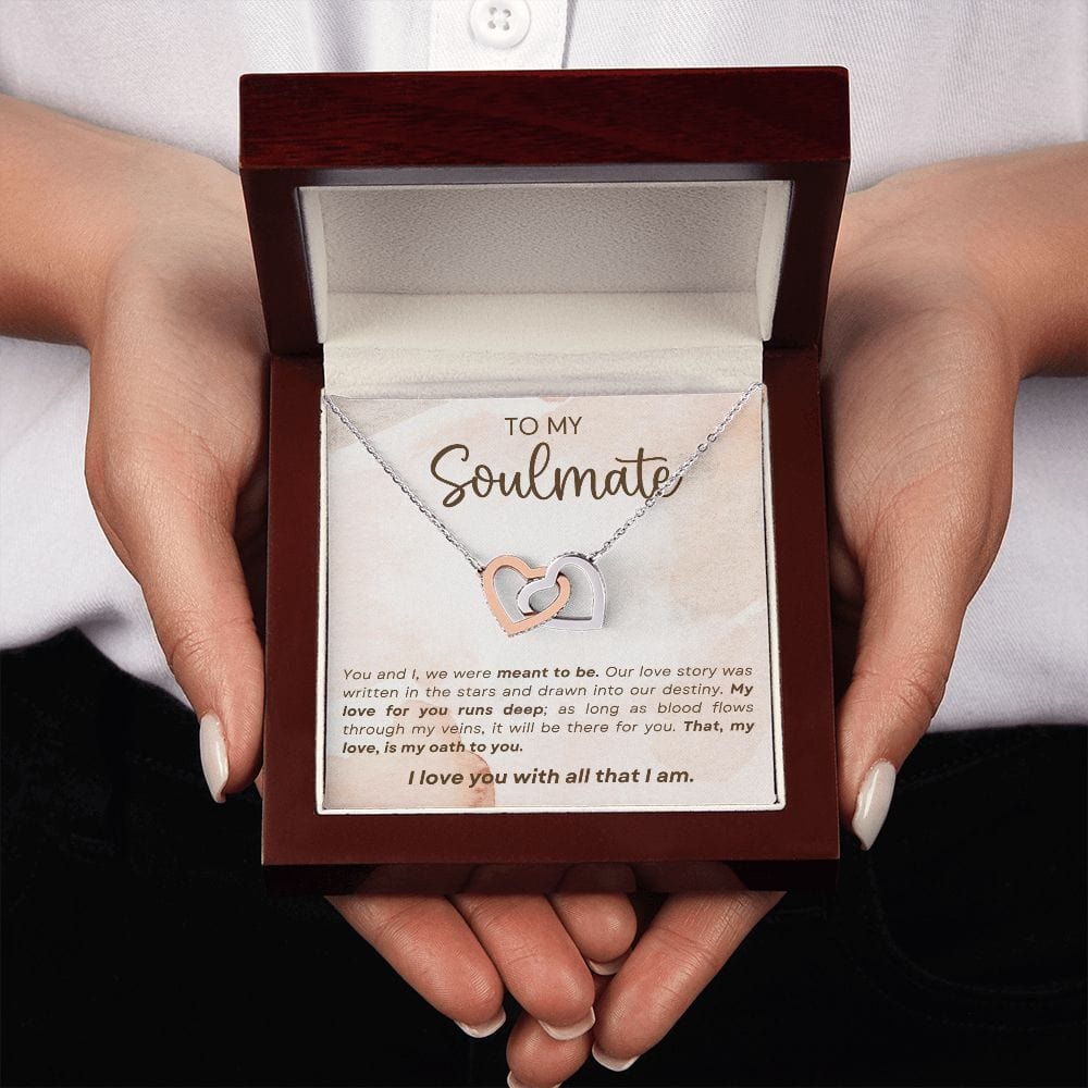A Sentimental Necklace Gift for Your Beloved Wife with Message Card and Elegant Gift Box